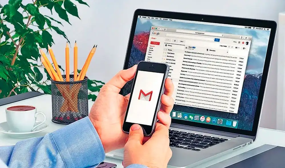 Función de Gmail está disponible en la versión móvil y de escritorio. Foto: HT Tech