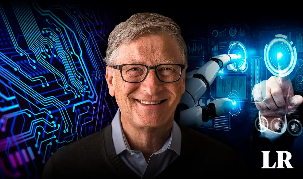 Gates afirma que la IA mejorará la productividad laboral y podremos trabajar solo 3 días a la semana. Foto: composición LR/EFE Gates afirma que la IA mejorará la productividad laboral y podremos trabajar solo 3 días a la semana. Foto: composición LR/EFE