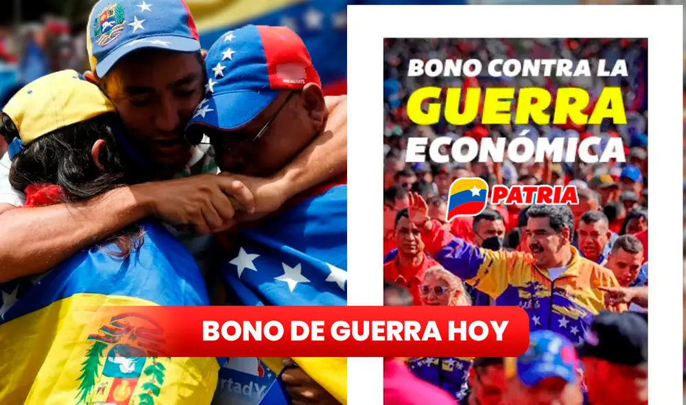 Conoce AQUÍ las ÚLTIMAS NOTICIAS del pago del Bono de Guerra de diciembre 2023. Foto: composición LR/ Urgente 24/ Transparencia Venezuela/ Patria Conoce AQUÍ las ÚLTIMAS NOTICIAS del pago del Bono de Guerra de diciembre 2023. Foto: composición LR/ Urgente 24/ Transparencia Venezuela/ Patria