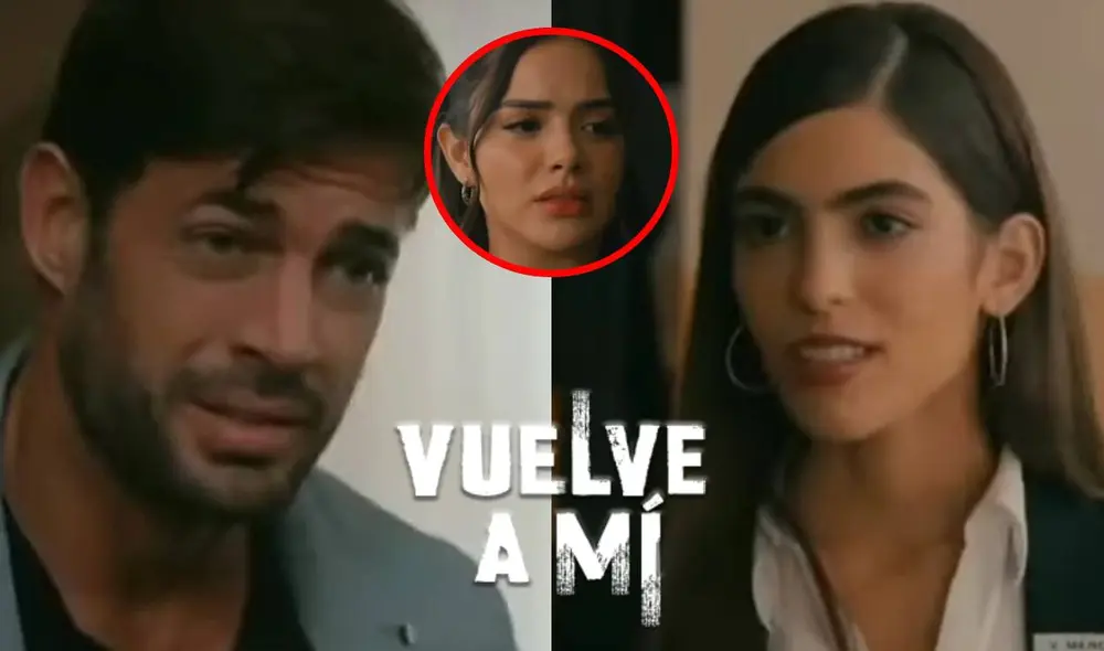 Santiago pasará la noche con Julia, quien le mostrará las pruebas a Nuria, en ‘Vuelve a mí’. Foto: composición LR/Telemundo