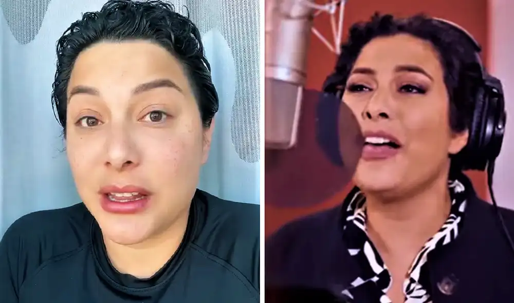 Natalia Salas aclaró que no recibió dinero por participar en este tema. Foto: composición LR/TikTok/Natalia Salas/TV Perú Natalia Salas aclaró que no recibió dinero por participar en este tema. Foto: composición LR/TikTok/Natalia Salas/TV Perú