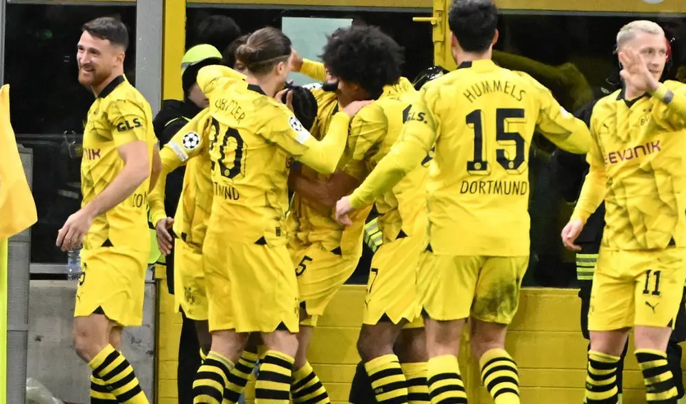 Borussia Dortmund registró su tercer triunfo consecutivo en Champions League. Foto: EFE Borussia Dortmund registró su tercer triunfo consecutivo en Champions League. Foto: EFE