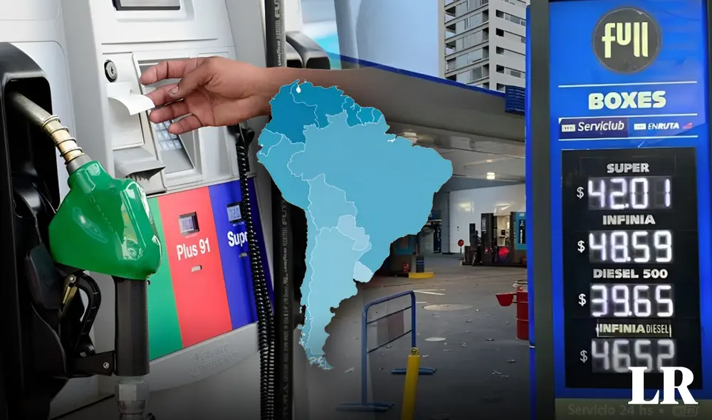 El país de Sudamérica con la gasolina más barata es Venezuela. Foto: composición de Fabrizio Oviedo/La República/BBC