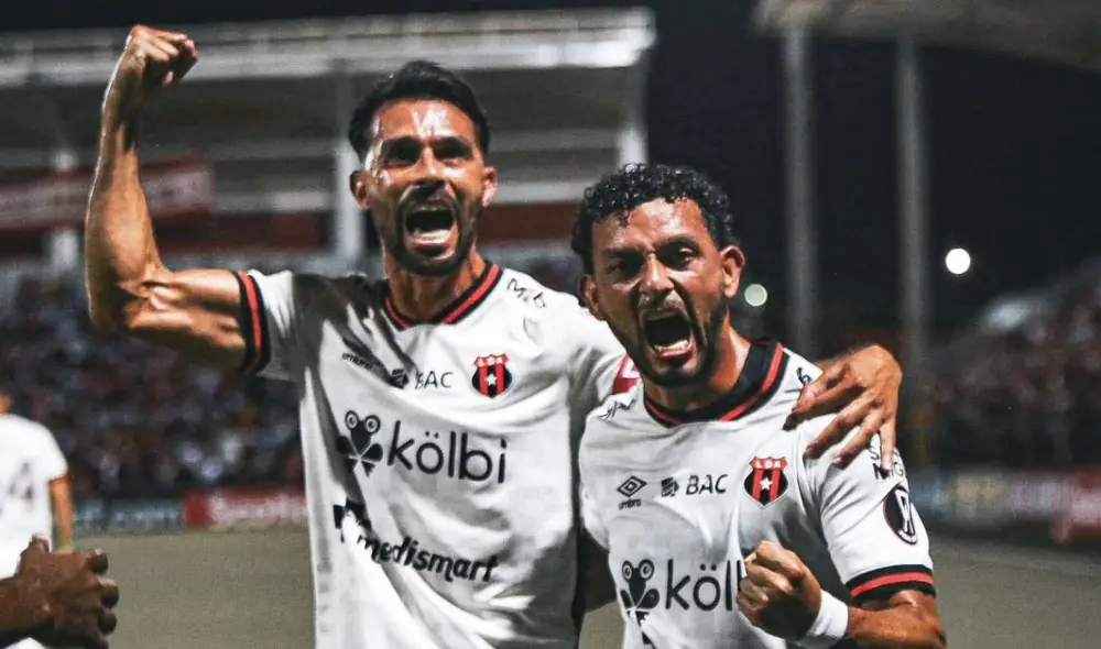 Los leones de Costa Rica enfrentaron a Real Estelí de Nicaragua en la final de ida de la Copa Centroamericana. Foto: Alajuelense
