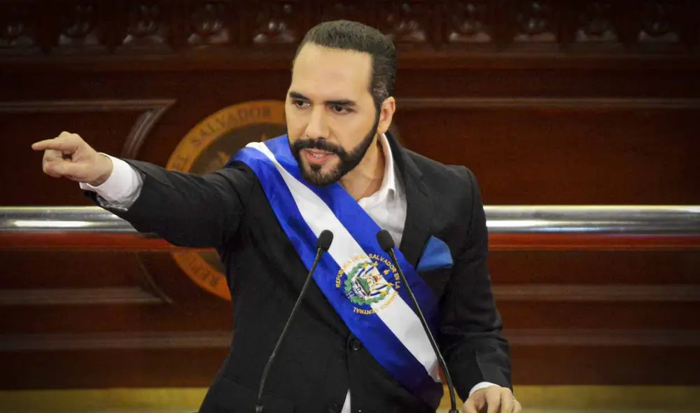 Bukele buscará la reelección con el partido Nuevas Ideas en febrero de 2024. Foto: AFP - Video: @LaDataEc/Twitter