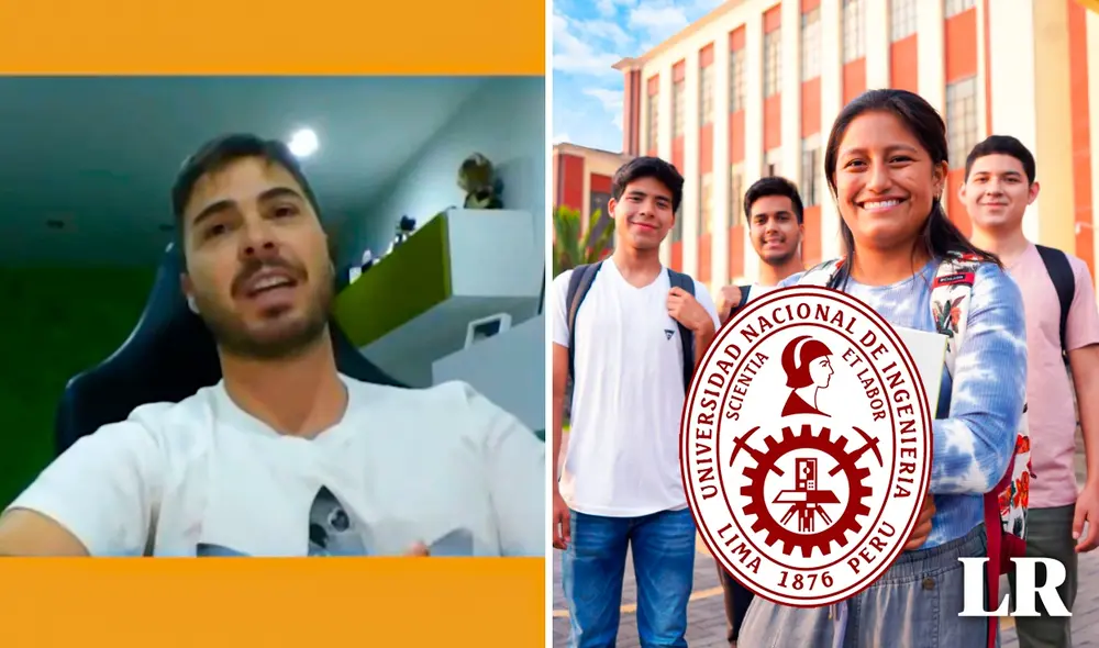 La Universidad Nacional de Ingeniería (UNI) tiene distintas disciplinas formativas en educación superior. Foto: composición LR/captura de YouTube/UNI