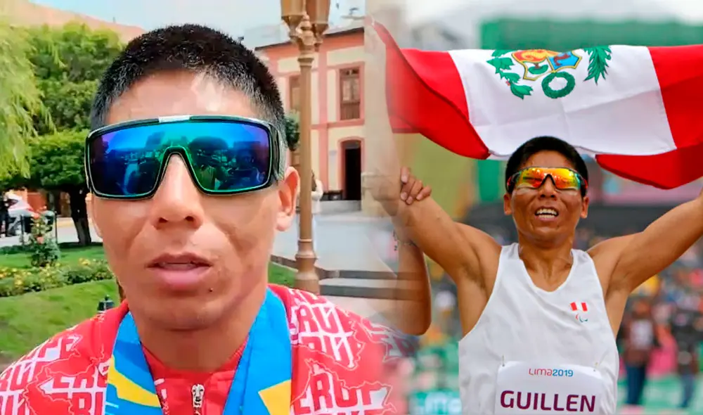 Guillén logró obtener 2 medallas de plata en los Juegos Parapanamericanos 2023. Foto: composición LR/Steffano Trinidad/captura de video/Canal N
