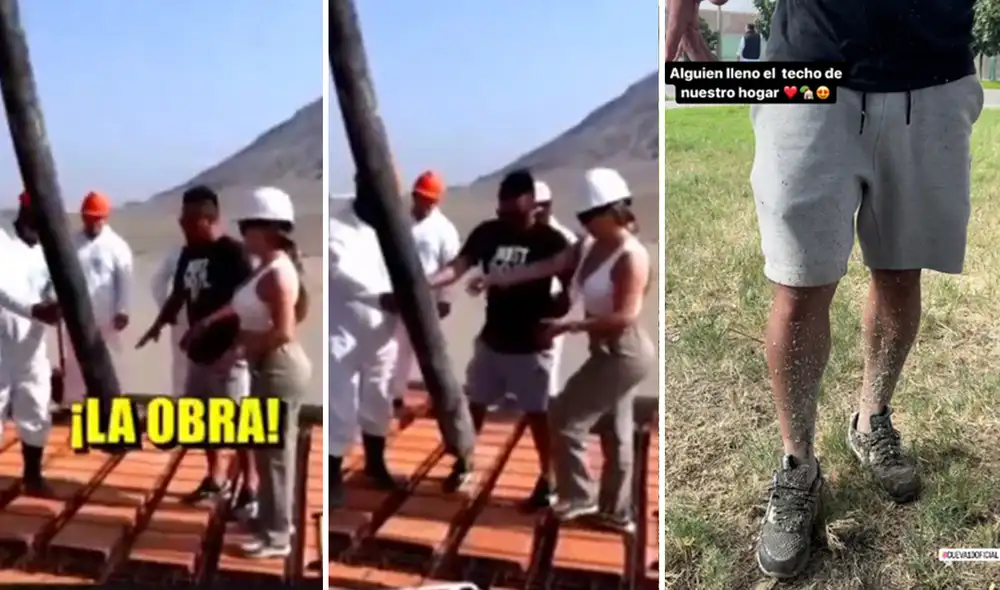 Christian Cueva inició los trabajos de su nueva casa a mediados del 2022. Foto: captura de Instagram/Pamela López