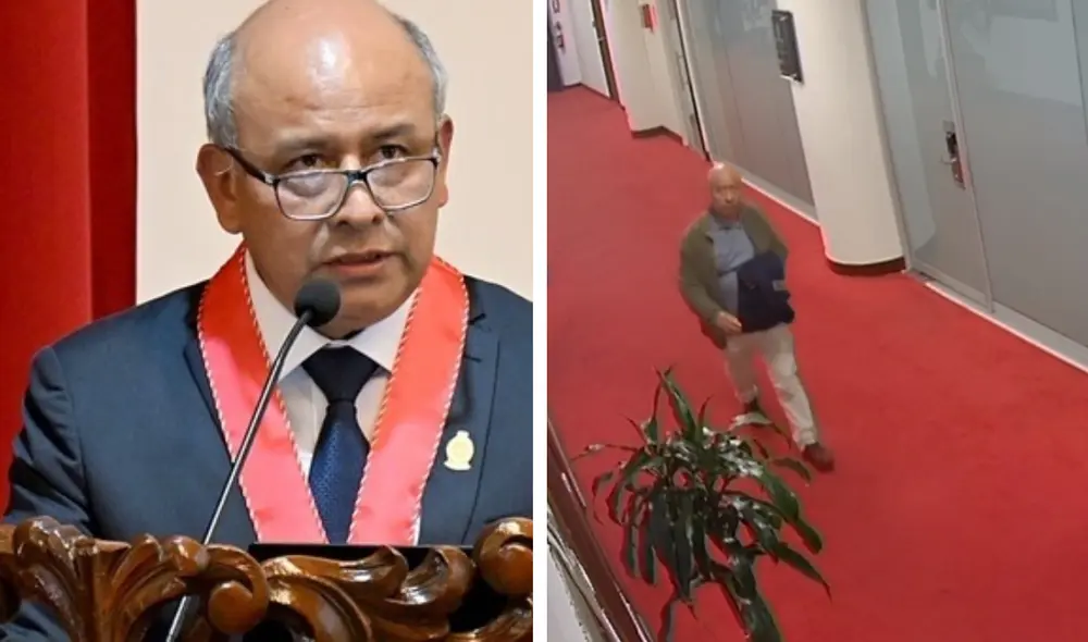 El fiscal Daniel Jara fue captado con Patricia Benavides en el noveno piso de la Fiscalía. Foto: composición Carlos Villacorta/La República. El fiscal Daniel Jara fue captado con Patricia Benavides en el noveno piso de la Fiscalía. Foto: composición Carlos Villacorta/La República.