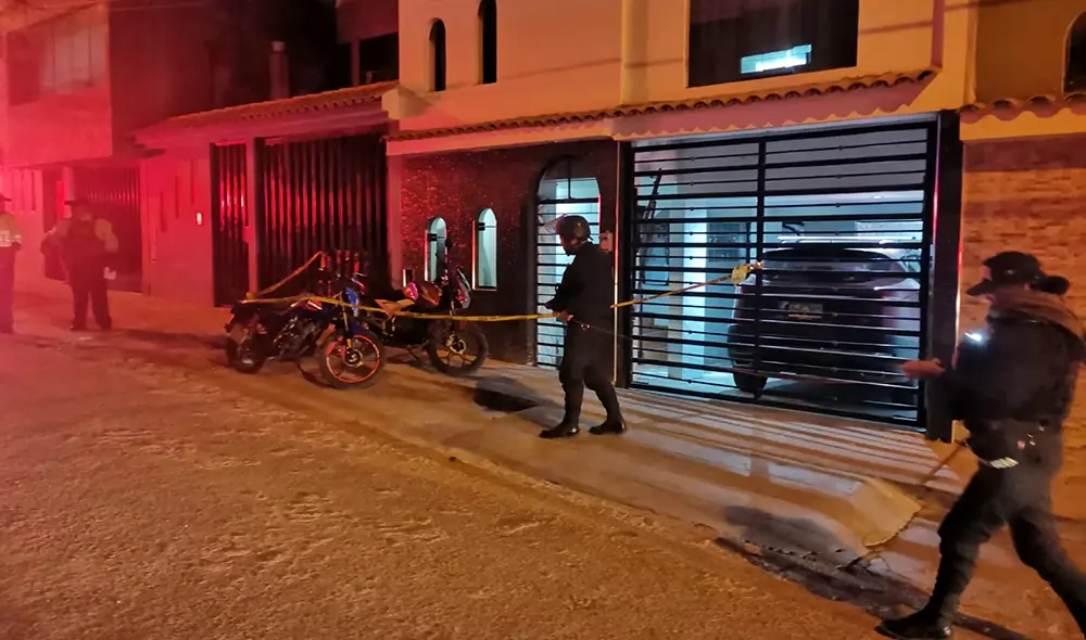 Atentado. la noche del martes dos extranjeros en moto, atacaron a un compatriota suyo.