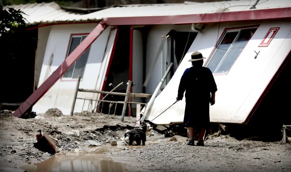 El bono de S/500 solo se otorga cuando la vivienda derrumbada se ubica en una zona declarada en emergencia. Foto: Ministerio de Vivienda