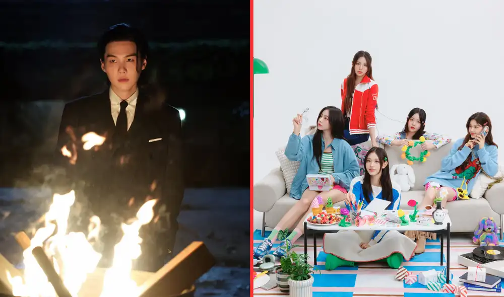 Suga y NewJeans trabajan con la agencia HYBE Labels. Foto: composoición/ BTS oficial/ ADOR Suga y NewJeans trabajan con la agencia HYBE Labels. Foto: composoición/ BTS oficial/ ADOR