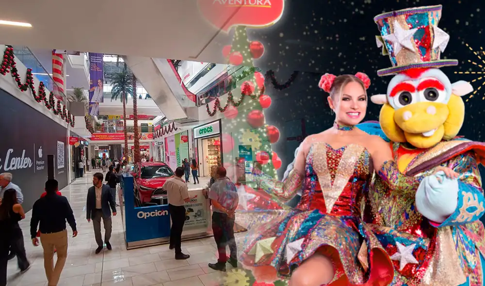 El Mall Aventura San Juan de Lurigancho cuenta con más de 250 tiendas. Foto: composición LR
