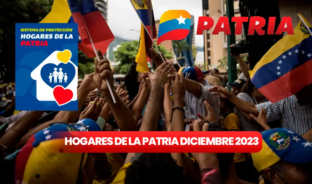 Uno de los primeros bonos que se brindan mensualmente es el de Hogares de la Patria. Foto: composición LR/Patria/Hogares de la Patria/X/EFE