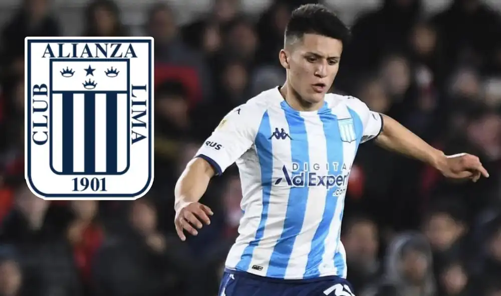 Catriel Cabellos debutó en el fútbol profesional con Racing. Foto: composición/La República Catriel Cabellos debutó en el fútbol profesional con Racing. Foto: composición/La República