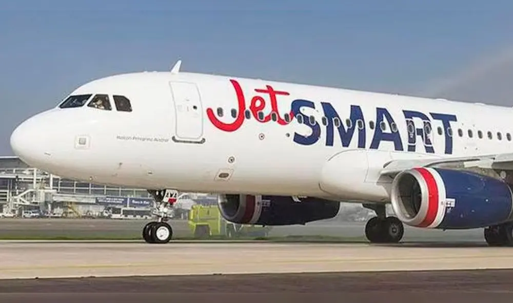 Avión de JetSmart