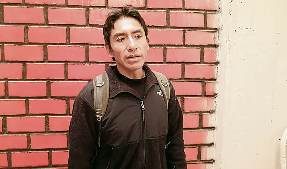 Herido. Condori sufrió un disparo de bala en el hombro. Foto: difusión