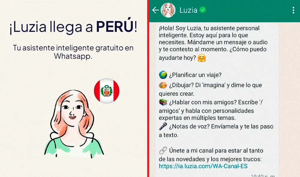 Usar esta IA en WhatsApp es totalmente gratis. Foto: LuzIa/composición LR