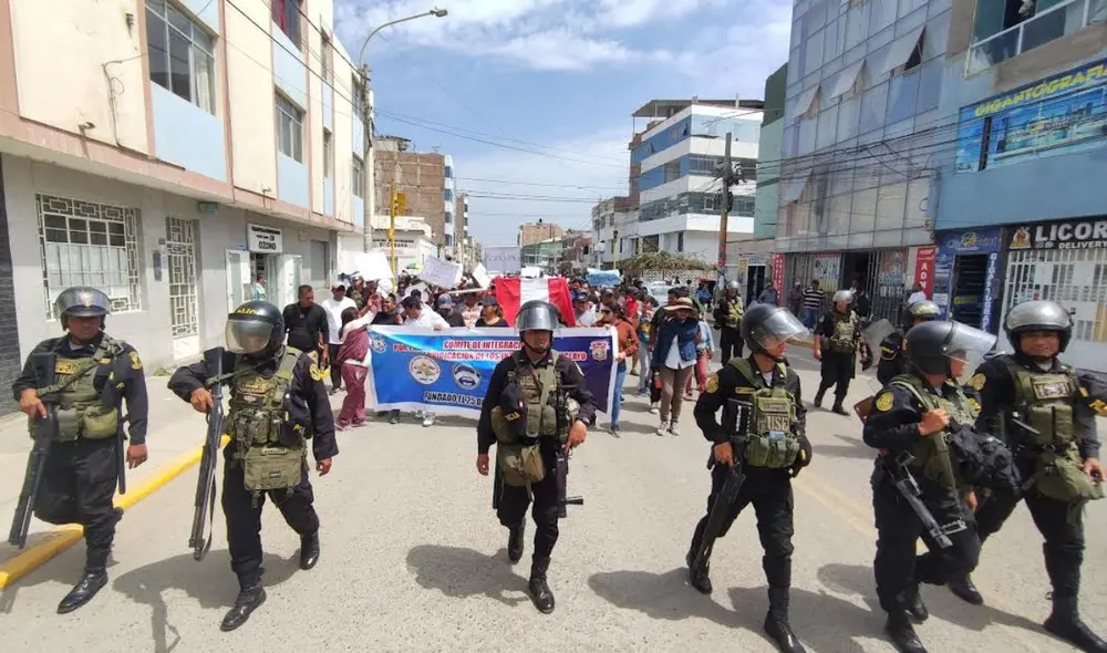 Transportistas rechazan servicios de transporte metropolitano en Chiclayo. Foto: Emmanuel Moreno/LR