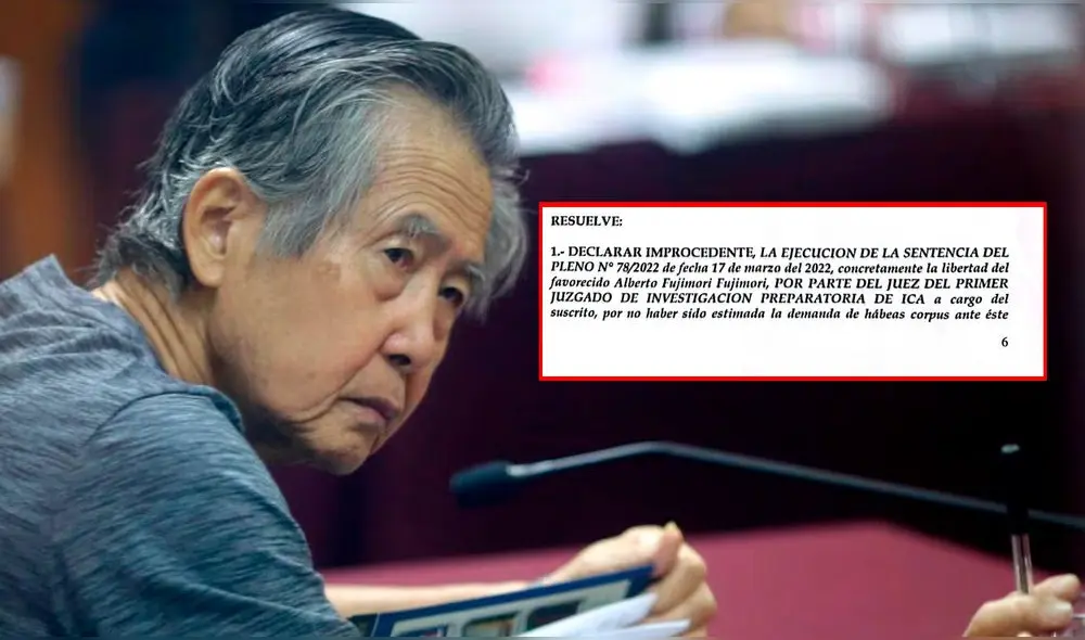 Alberto Fujimori continuará recluido en el penal de Barbadillo. Foto: El País/ difusión Alberto Fujimori continuará recluido en el penal de Barbadillo. Foto: El País/ difusión