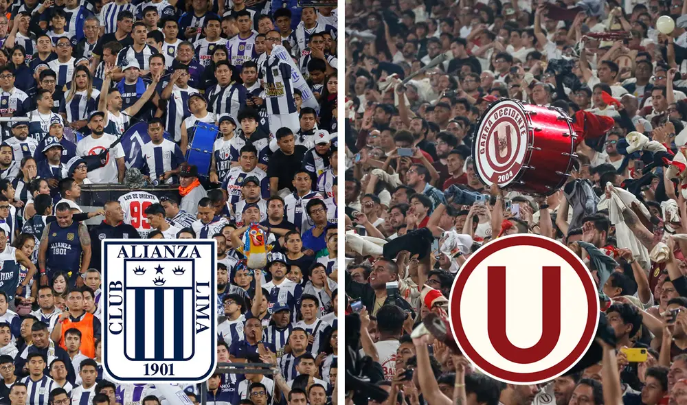 Alianza Lima y Universitario no solo son los dos clubes con mayor cantidad de hinchas en Perú, sino también los más campeones. Foto: composición/GLR