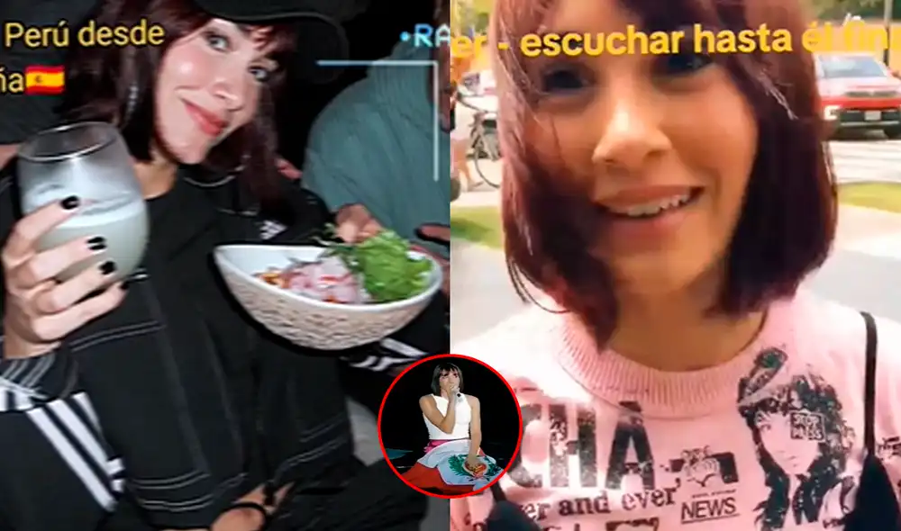 Aitana emocionó a miles en su concierto en Lima. Foto: composición LR/TikTok/@josueenriquemora31 Aitana emocionó a miles en su concierto en Lima. Foto: composición LR/TikTok/@josueenriquemora31