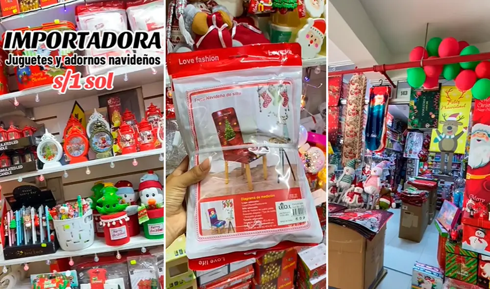 Los juguetes y adornos son sensación en esta Navidad. Foto: composición LR/TikTok/@gigibeingoles Los juguetes y adornos son sensación en esta Navidad. Foto: composición LR/TikTok/@gigibeingoles