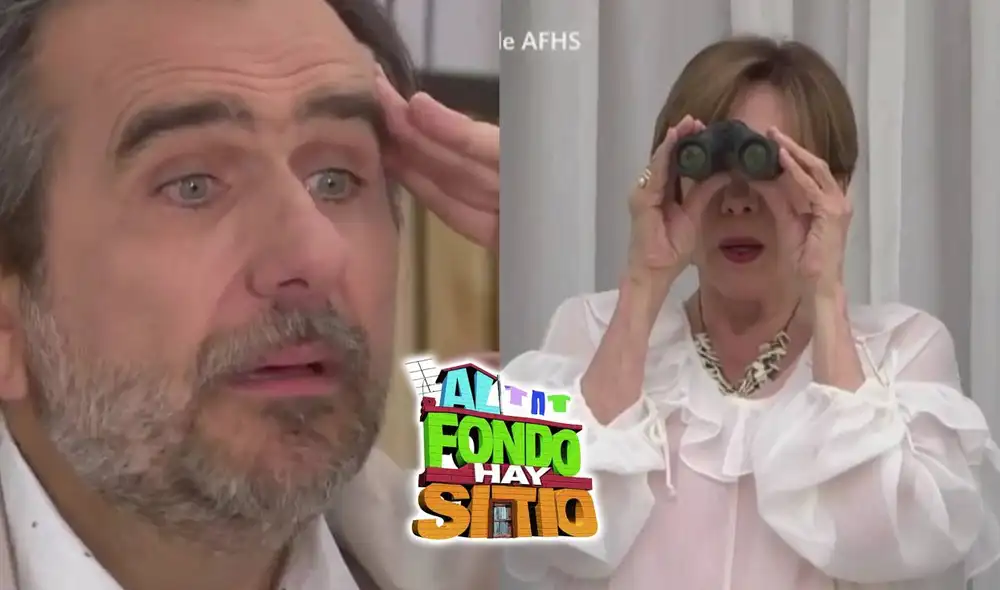 Francesca empezó a vigilar a Diego ante su claro desinterés en ‘Al fondo hay sitio’. Foto: composición LR/América TV