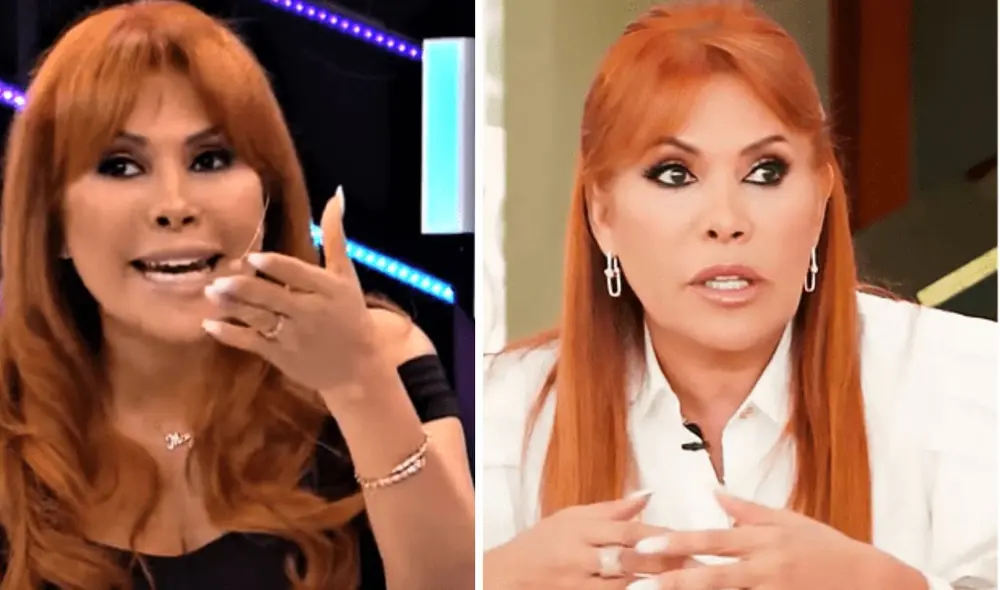 Magaly Medina estuvo sufriendo una afección a la garganta en las últimas semanas. Foto: Composición LR/Captura ATV/Captura Youtube Magaly Medina estuvo sufriendo una afección a la garganta en las últimas semanas. Foto: Composición LR/Captura ATV/Captura Youtube