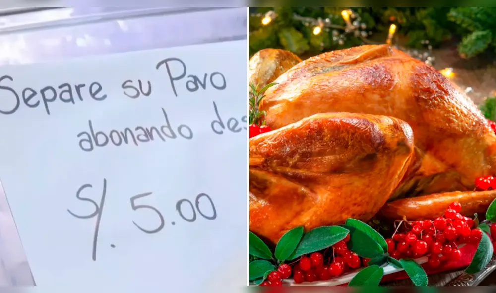 A pesar que la mayoría de familias celebra con pavo, también se puede cenar pollo o pato. Foto: composiciónLR/captura de AméricaTV/Difusión A pesar que la mayoría de familias celebra con pavo, también se puede cenar pollo o pato. Foto: composiciónLR/captura de AméricaTV/Difusión