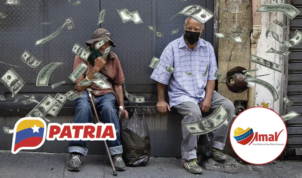 El Bono Amor Mayor llega cada mes. Foto: composición LR/Crónica Uno/Patria