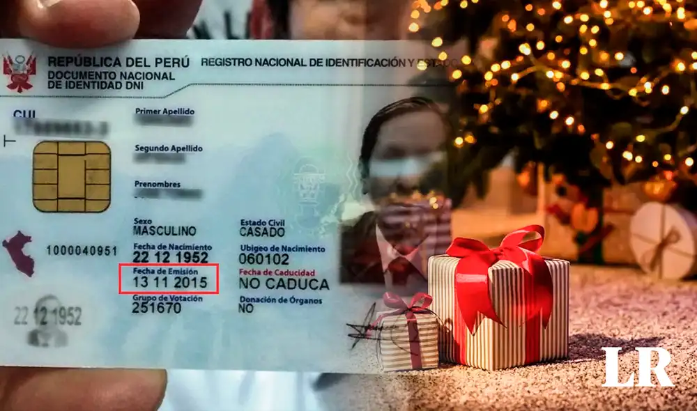 Reniec reducirá el costo del DNI electrónico por fiestas navideñas. Foto: composición de Fabrizio Oviedo/La República