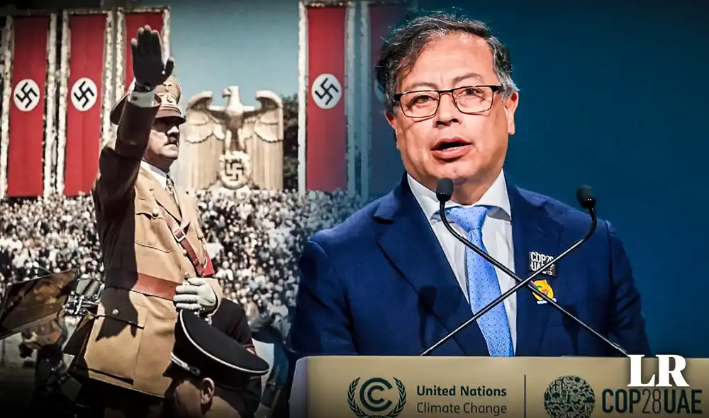 Gustavo Petro fue acusado de "relativizar el Holocausto" por las autoridades alemanas. Foto: composición LR/AFP/El Español Gustavo Petro fue acusado de "relativizar el Holocausto" por las autoridades alemanas. Foto: composición LR/AFP/El Español