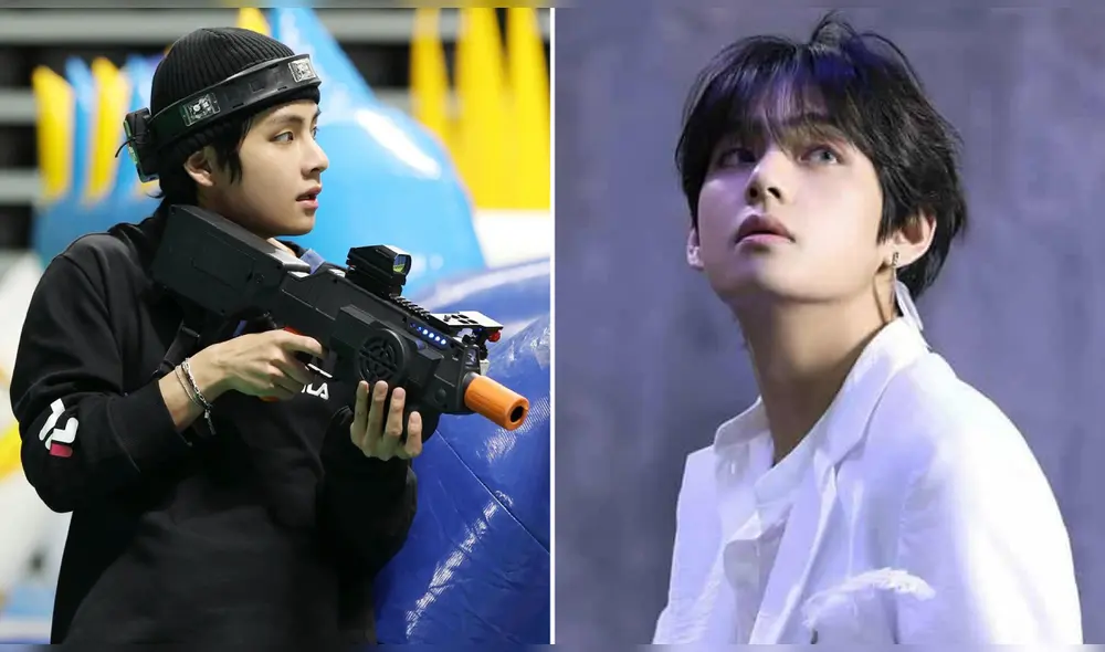 Taehyung, cantante de BTS, lanzó su álbum 'LAYOVER' en 2023. Foto: composición LR/BIGHIT