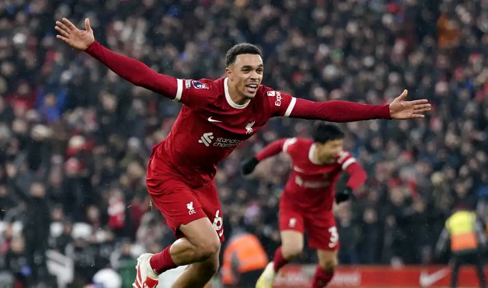 Liverpool sigue a dos puntos del Arsenal tras vencer a Fulham en Anfield. Foto: EFE Liverpool sigue a dos puntos del Arsenal tras vencer a Fulham en Anfield. Foto: EFE