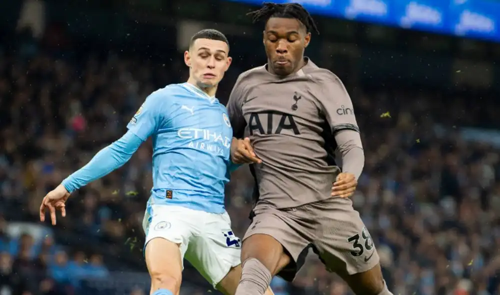 Manchester City recibió a Tottenham en el Etihad Stadium por la Premier League. Foto: EFE Manchester City recibió a Tottenham en el Etihad Stadium por la Premier League. Foto: EFE