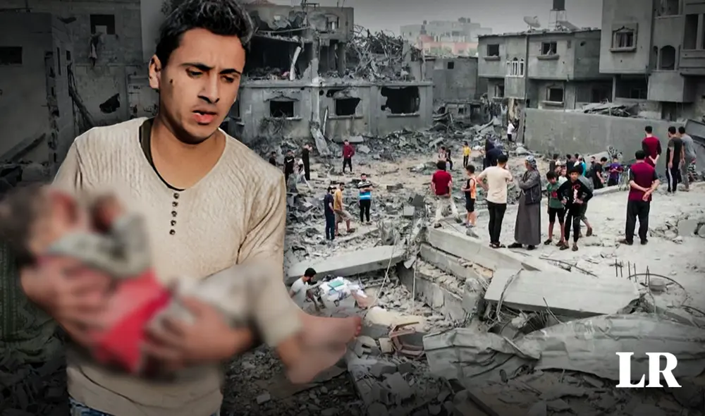 Desde que comenzó la guerra entre Israel y el grupo palestino Hamás, más de 6.000 niños se encuentran entre los muertos. Foto: composición de Jazmín Ceras/LR/EFE Desde que comenzó la guerra entre Israel y el grupo palestino Hamás, más de 6.000 niños se encuentran entre los muertos. Foto: composición de Jazmín Ceras/LR/EFE