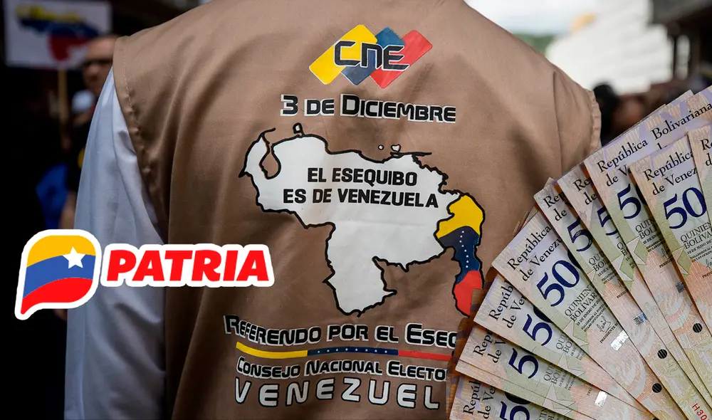 Los dos últimos bonos especiales se pagaron en referencia al referendo. Foto: composición LR/EFE/AFP/Patria Los dos últimos bonos especiales se pagaron en referencia al referendo. Foto: composición LR/EFE/AFP/Patria