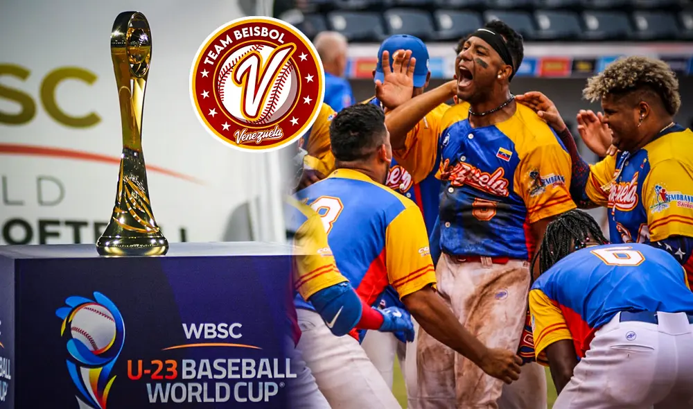 Venezuela será parte de los 12 equipos que competirán por quedarse con la medalla de oro en la Copa Mundial de Béisbol Sub-23. Foto: composición LR/WBSC/Team Beisbol Venezuela