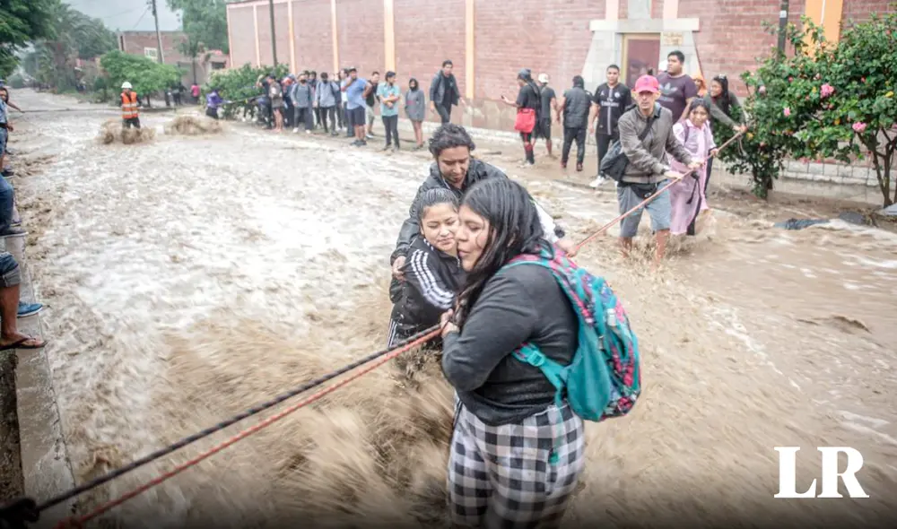 El Senamhi anunció un aumento de caudal en el río Rímac por las lluvias. Foto: La República