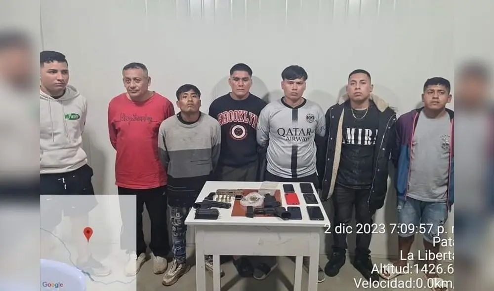Fueron capturados tras intensos operativos policiales. Foto: PNP