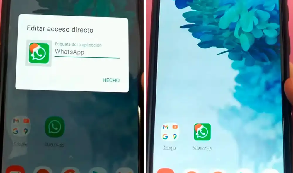 Este truco de WhatsApp solo funciona en Android. Foto: Captura de YouTube / El Poder del AnDrOiDe VeRdE