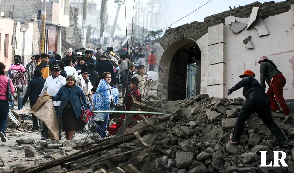 El Instituto de Defensa Civil (INDECI) elaboró un estudio que detalla cuáles serían los distritos más vulnerables ante este terremoto de 8.8.. Foto: composición de Fabrizio Oviedo / La República / Jean Marco Cordova.