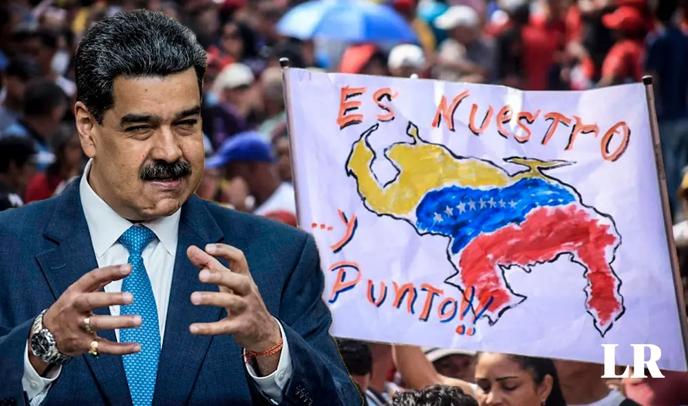 El referendo por el Esequibo es "la elección n.º 30 en los últimos 24 años", expresó Maduro. Foto: composición LR/EFE/El Universal