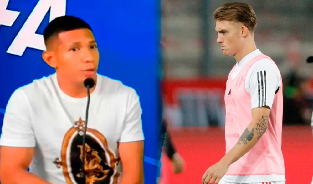 Edison Flores y Oliver Sonne se conocieron en la última convocatoria de Juan Reynoso. Foto: composición GLR