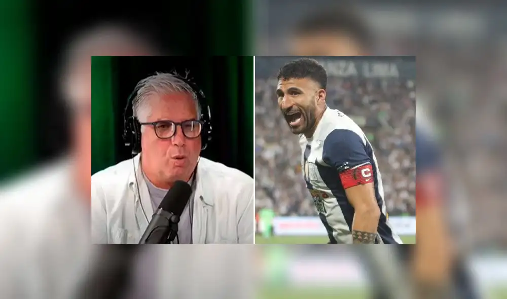 Ballón fue capitán de Alianza Lima en el 2023. Foto: composición GLR.