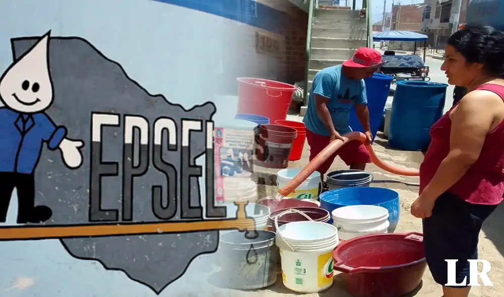 Epsel pidió a los usuarios tomar precauciones ante el corte de agua en Chiclayo. Foto: composición LR Fabrizio Oviedo
