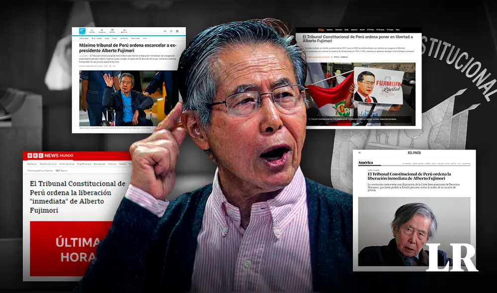 Alberto Fujimori fue condenado a 25 años de prisión por los asesinatos en Barrios Altos y la Cantuta. Foto: composición LR/EFE