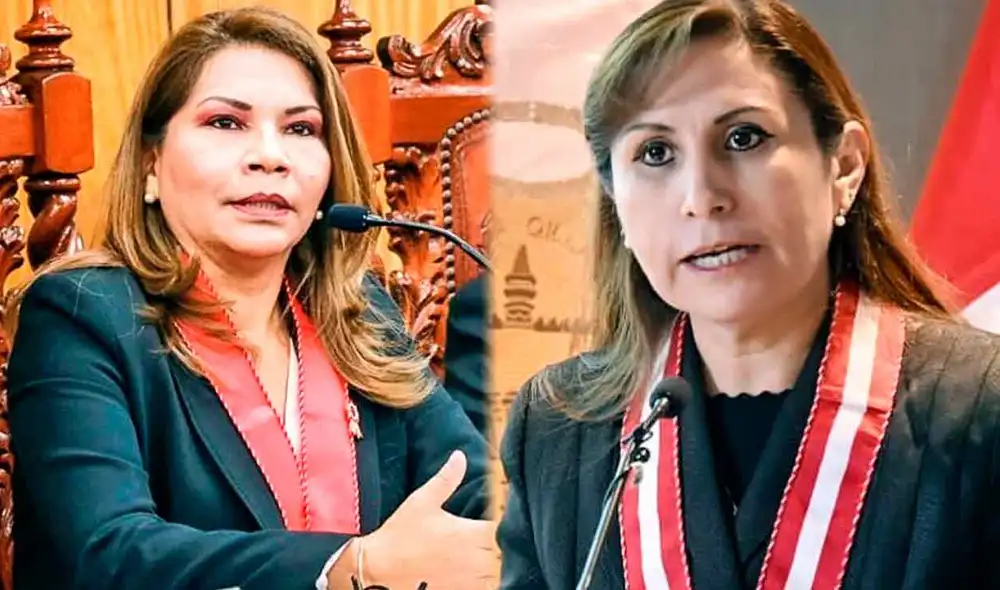 Patricia Benavides acusó a Marita Barreto de que era una fiscal “incompetente” y que el caso “Valkiria V tenía motivaciones políticas. Foto: composición Fabrizio Oviedo/La República Patricia Benavides acusó a Marita Barreto de que era una fiscal “incompetente” y que el caso “Valkiria V tenía motivaciones políticas. Foto: composición Fabrizio Oviedo/La República