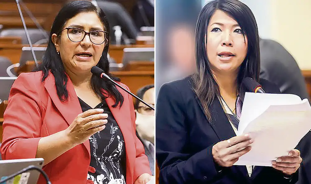 Sanciones. María Cordero es suspendida, mientras que Ugarte solo recibe una amonestación. Foto: composiciónLR Sanciones. María Cordero es suspendida, mientras que Ugarte solo recibe una amonestación. Foto: composiciónLR